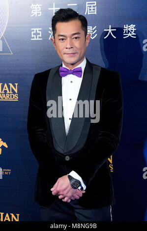 Louis Koo frequentando il dodicesimo film Asiatico cerimonia di premiazione al Venetian Hotel il 17 marzo 2018 a Macao (Cina). Foto Stock