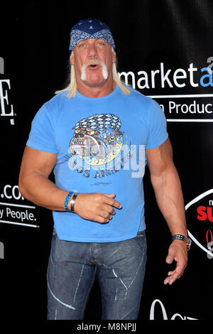 Hulk Hogan arrivando al SUPER XLI PARTY a 8th Street e Ocean Drive il 3 febbraio 2007 a Miami Beach, FL. Credito: mpi04/MediaPunch Foto Stock