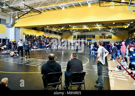 2018 Maryland membro junior torneo di wrestling, STATI UNITI D'AMERICA Foto Stock