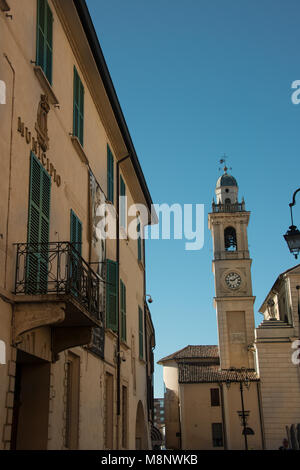 Brescello in Norditalien Foto Stock