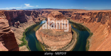 Curva a ferro di cavallo del Grand Canyon in Arizona Foto Stock