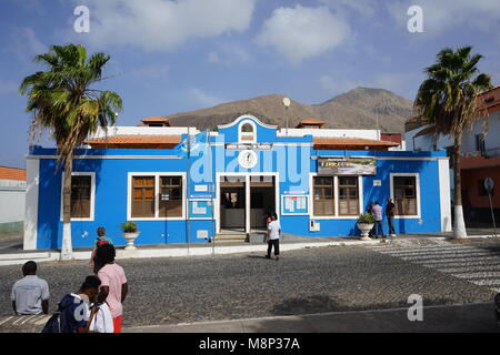 Câmara Municipal do Tarrafal, Municipio Tarrafal, isola di Santiago, Capo Verde Foto Stock