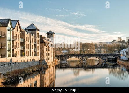 Riverside edifici, Kendal Foto Stock