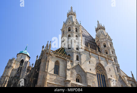 La cattedrale di Santo Stefano a Vienna, in Austria Foto Stock