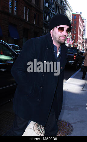 NEW YORK, NY Marzo 19, 2018: Joshua Leonard a costruire serie a parlare di nuovo filmato Unsane in New York. Marzo 19, 2018 Credit:RW/MediaPunch Foto Stock