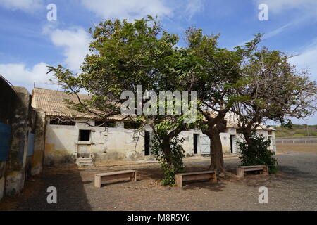 Il Museu do Tarrafal, Tarrafal Camp, Tarrafal, isola di Santiago, Capo Verde Foto Stock