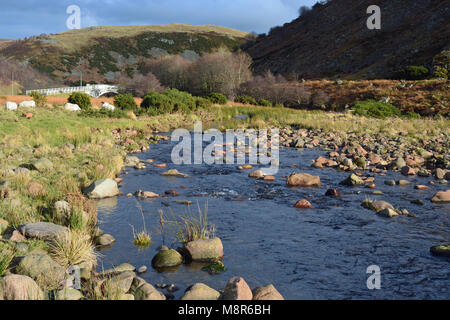 Fiume Breamish, Ingram Valley, Northumberland Foto Stock