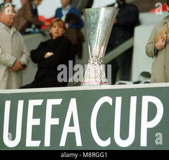 Lo stadio Parc des Princes, Parigi, Francia, 6.5.1998, Europa League 1997/1998 def. Lazio Roma vs Inter Milan 0:3 la Coppa UEFA trophy Foto Stock