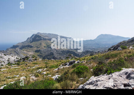 Nus de la corbata, strada ma-2141, Mallorca Foto Stock