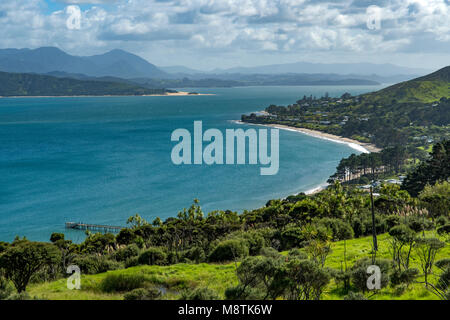 Hokianga Harbour, Isola del nord, Nuova Zelanda Foto Stock