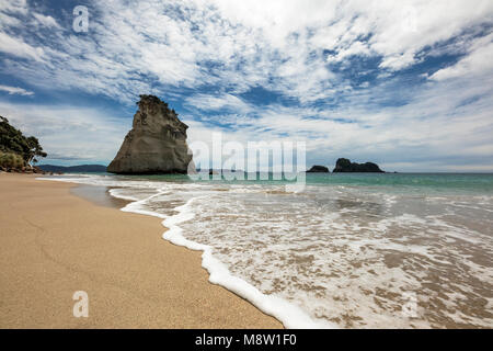 Te Whanganui-A-Hei (Cove della cattedrale) riserva marina, Penisola di Coromandel, Isola del nord, Nuova Zelanda, Pacific Foto Stock