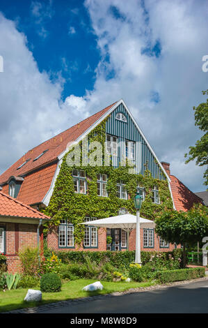 Hotel e ristorante Ole Liese sul Gut Panker, Panker, Mar Baltico, Schleswig-Holstein, Germania, Europa Foto Stock