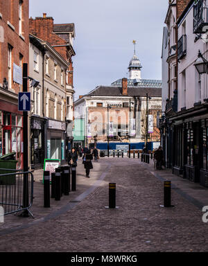 Nuova Piazza del Mercato, Leicester, England, Regno Unito Foto Stock