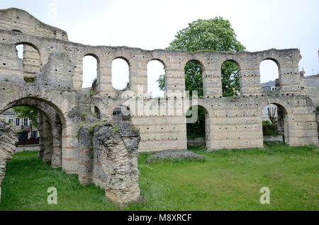 Gallo-romana rovine dell antico Palais Galien Foto Stock