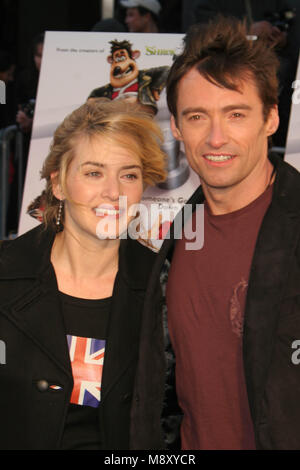 KATE WINSLET Hugh Jackman 2006 foto da John Barrett-PHOTOlink.net Foto Stock