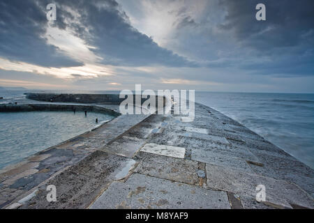 Stone Quay nel Dorset Regno Unito Foto Stock