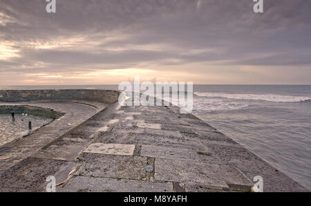 Stone Quay nel Dorset Regno Unito Foto Stock