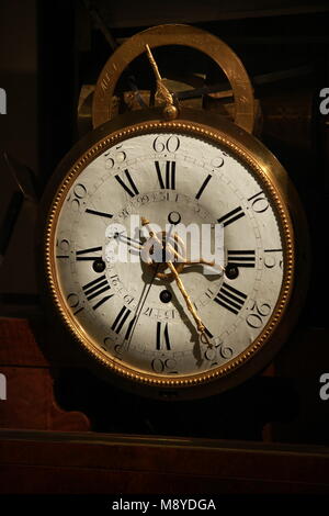 Oro antico orologio a mantello Foto Stock