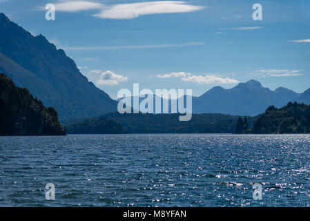 Laghi intorno a Bariloche, Patagonia, Argentina Foto Stock