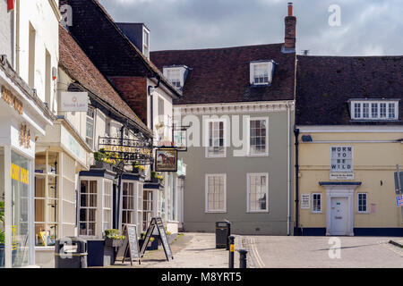 Alresford architettura in Hampshire centrale Foto Stock