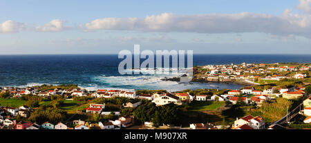 Costa di Mosteiros. São Miguel, isole Azzorre. Portogallo Foto Stock