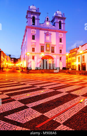 Chiesa della Misericordia, Angra do Heroísmo. Terceira, isole Azzorre. Portogallo Foto Stock