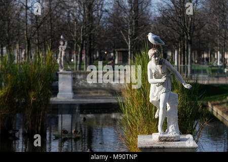 Giardino delle Tuileries. Parigi, Francia Foto Stock