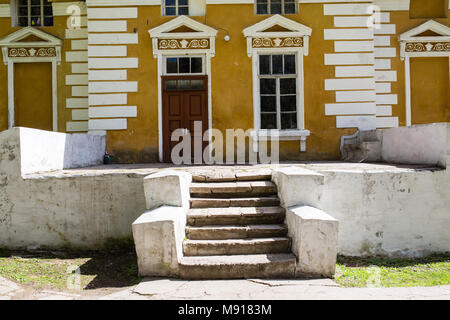 Palazzo e parco ensemble "amchiki' nel villaggio di Samchiki, Ucraina Foto Stock