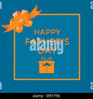 Padre Felice giorno della vendita. Illustrazione Vettoriale per la promozione, poster, volantini, discount card, shopping, modello di prezzo sull'etichetta, blog, social media, marketin Illustrazione Vettoriale