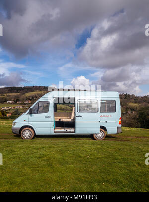 Wanderlust Camper flotta aziendale. Foto Stock