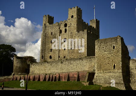 Batteria di pistola in Fort Amherst, GRANDI LINEE Heritage Park, Rochester, Kent, Regno Unito Foto Stock