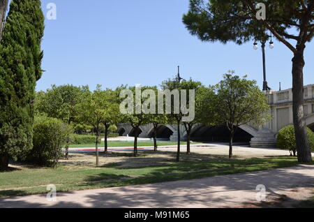 Jardin del Turia, Valencia, Spagna. Il 16 agosto 2017. Foto Stock