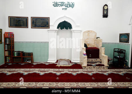 Al Noor moschea. Il mihrab . Hanoi. Il Vietnam. Foto Stock