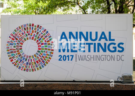 Il Fondo monetario internazionale, 700 19th Street NW, Washington DC Foto Stock