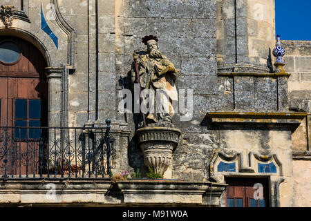 Chiesa di Santa Maria dell'Ascensione (Iglesia de Santa Maria de la Asunción). Arcos de la Frontera, Spagna Foto Stock