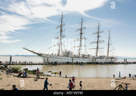 Kaiwo Maru al molo di Steveston, BCforemas Foto Stock