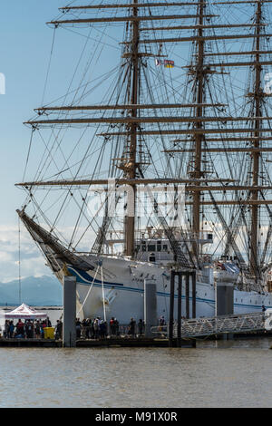 Kaiwo Maru al dock in Richmond, BC Foto Stock