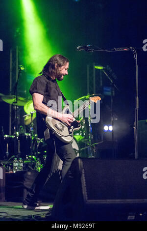 Dublino, Irlanda. Xxi Mar, 2018. Grant Nicholas da welsh rock band suona alimentatore in Dublino è il teatro Olimpia. Credito: Ben Ryan SOPA/images/ZUMA filo/Alamy Live News Foto Stock