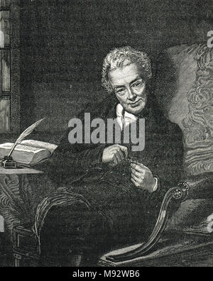 William Wilberforce, 1759-1833. Un leader del movimento per fermare la tratta degli schiavi Foto Stock
