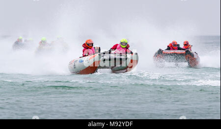 E Zapcat Thundercat racing in azione Foto Stock