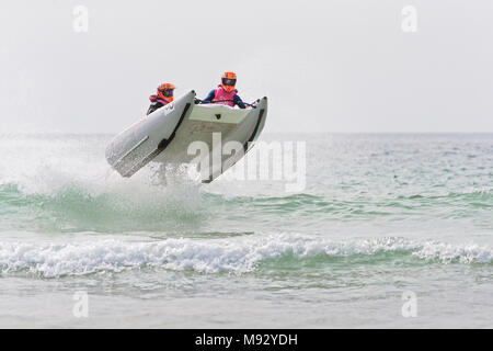 E Zapcat Thundercat racing in azione Foto Stock