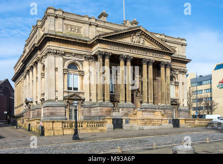 La Contea di Casa Sessioni, William Brown Street, Liverpool, in Inghilterra, Regno Unito Foto Stock