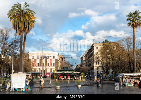 Città del Vaticano, 06 marzo 2018: immagine orizzontale della piazza principale nella città del Vaticano, Italia Foto Stock