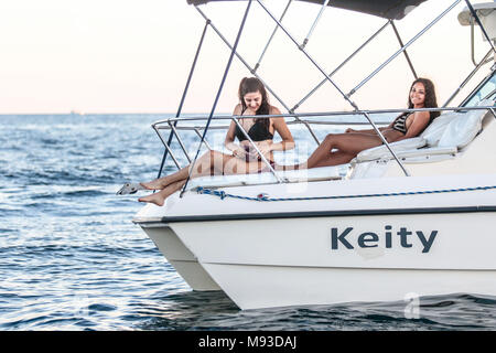 San Carlos, Yates, embarcación, mare, mar Sonora un ***Foto:LuisGutierrez/NortePhoto.com Foto Stock