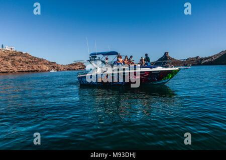 San Carlos, Yates, embarcación, mare, mar Sonora un ***Foto:LuisGutierrez/NortePhoto.com Foto Stock