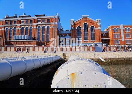 Famoso museo MAAT a Lisbona Foto Stock