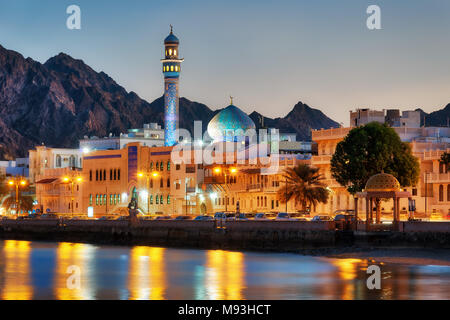 Muttrah Corniche, Muscat Oman adottate nel 2015 Foto Stock