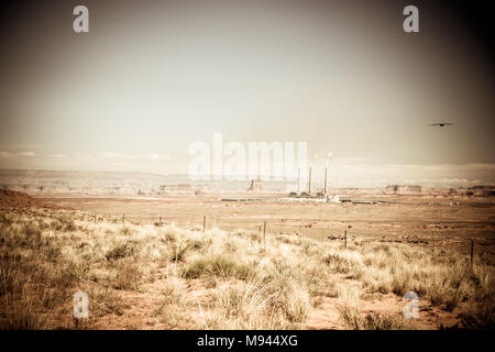 Navajo Power Plant Arizona Foto Stock