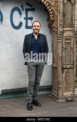 Roma 22 Marzo 2018 Il Sactuary - Photocall presentazione film io c'e'- Alessandro Aronadio regista Credito: Giuseppe Andidero/Alamy Live News Foto Stock