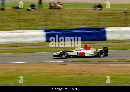 Jenson Button 2003 Lucky Strike BAR Honda 005 - Honda RA003E Foto Stock